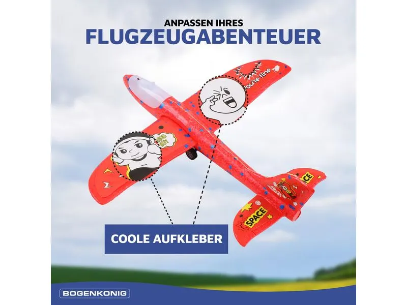 Bogenkönig LED Flugzeugwerfer mit 3 Flugzeugen Bogenkönig LED Flugzeugwerfer mit 3 Flugzeugen