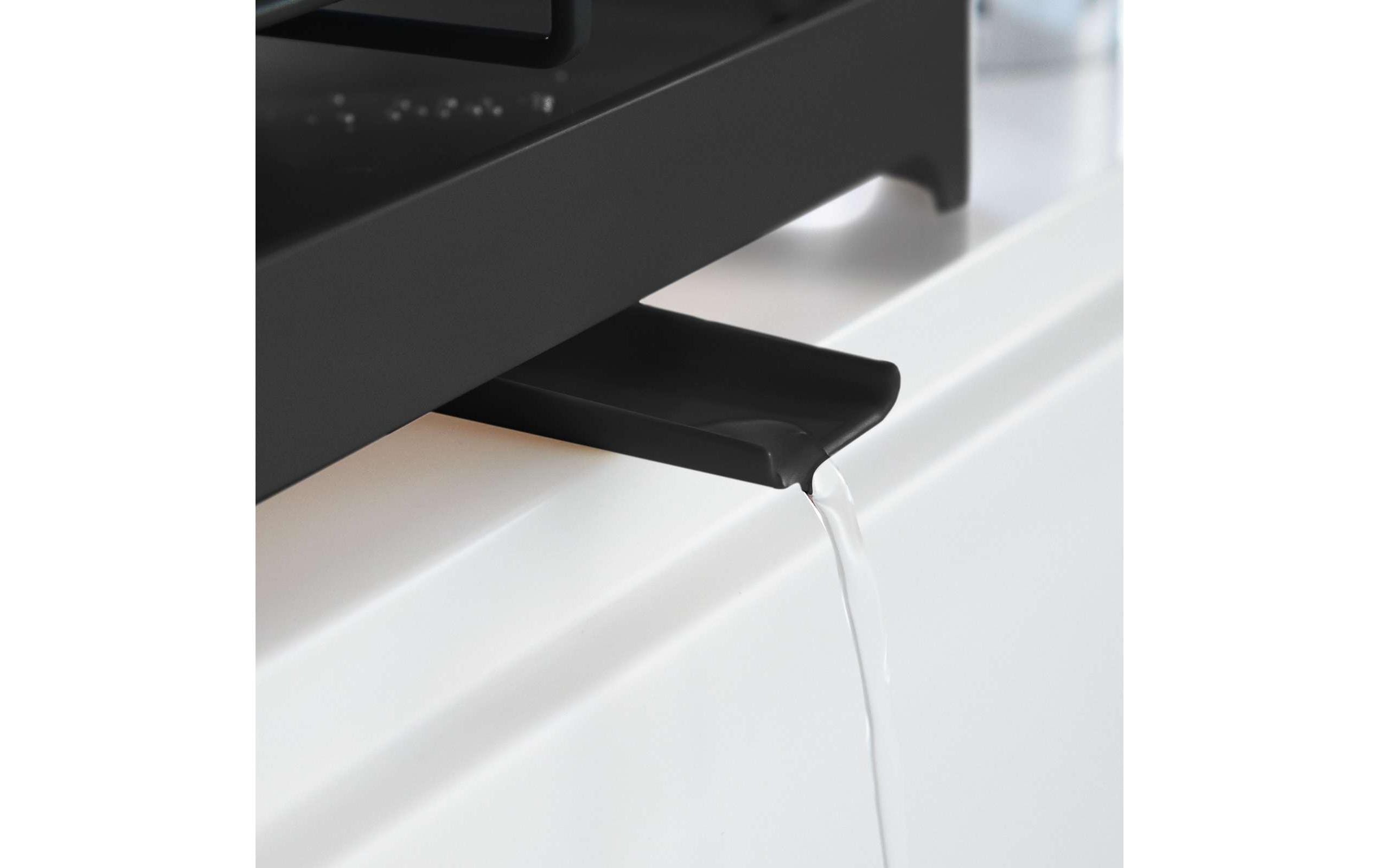 Yamazaki Abtropfgestell Tower Schwarz/Weiss