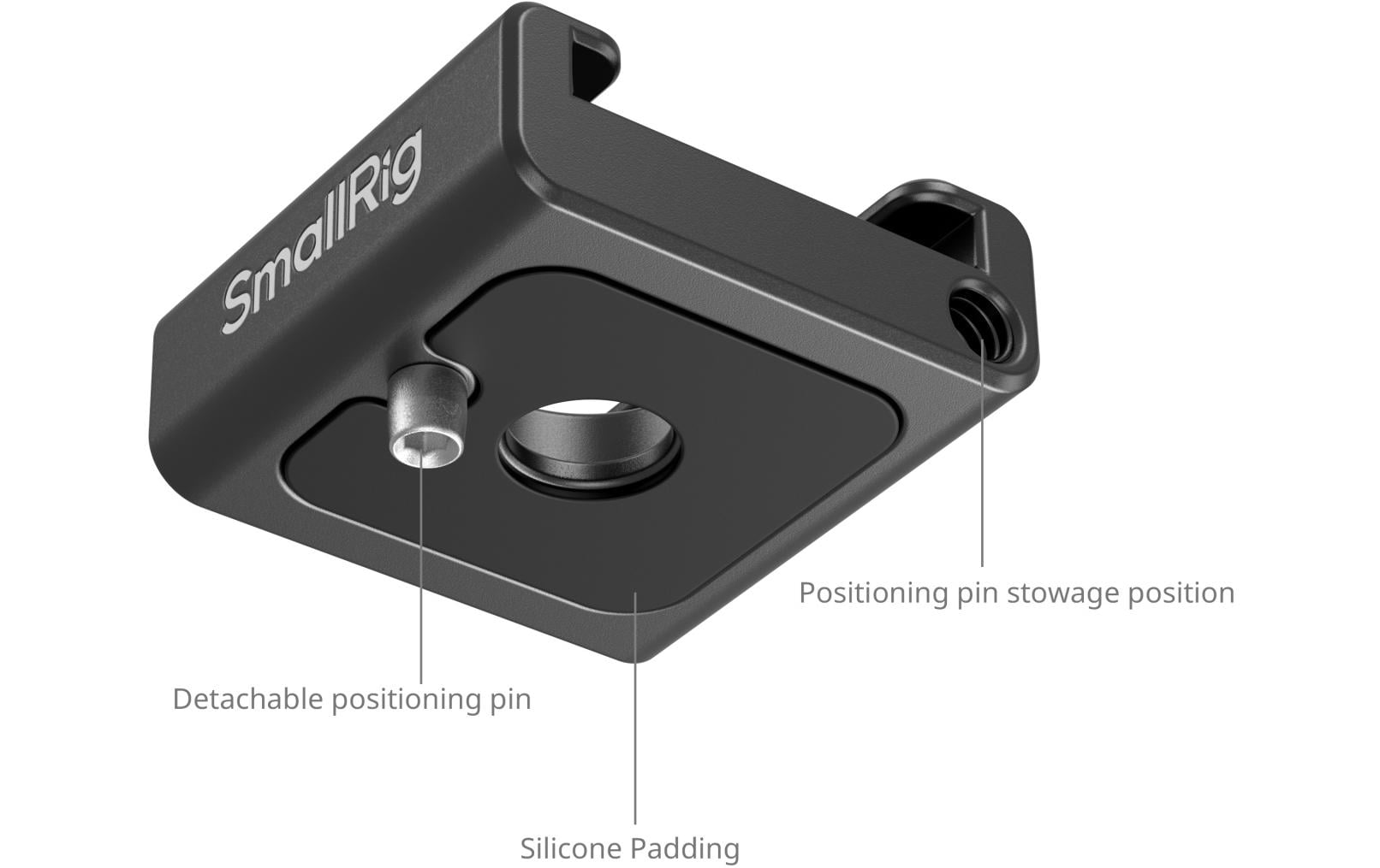 Smallrig Adapter Anti-Twist Cold Shoe Mount Support 2 Stück