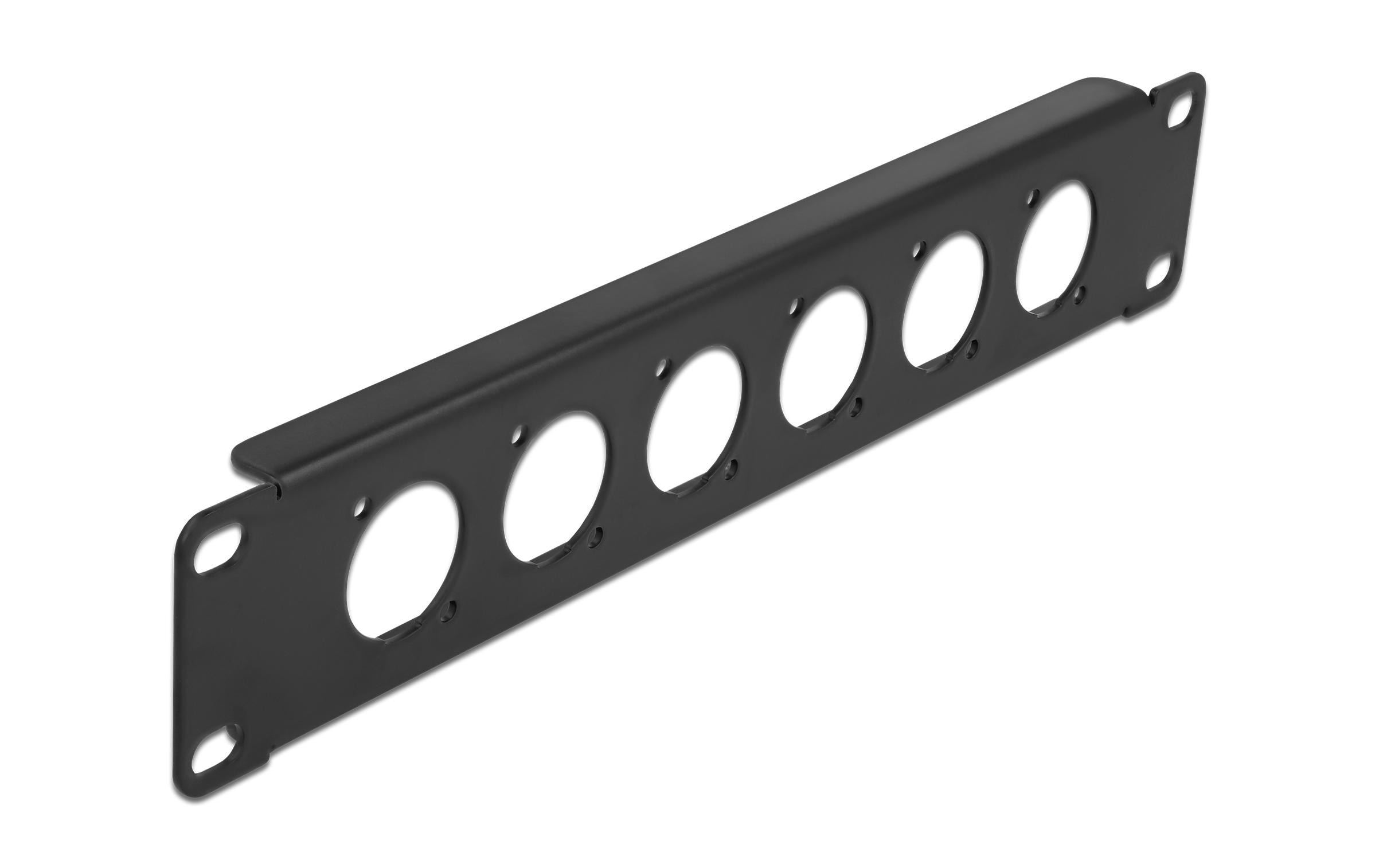 Delock Patchpanel D-Typ 6 Port, 10 Rack