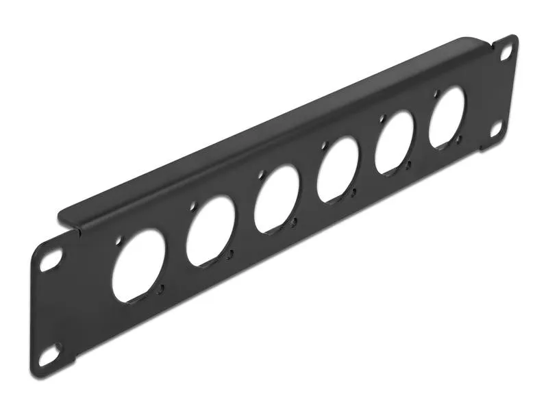 Delock Patchpanel D-Typ 6 Port, 10 Rack Delock Patchpanel D-Typ 6 Port, 10 Rack