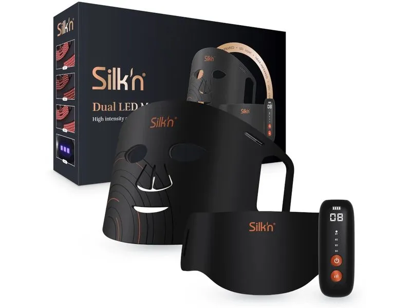 Silk'n Antiaging-Gerät LED Dual Mask für Gesicht und Hals Silk'n Antiaging-Gerät LED Dual Mask für Gesicht und Hals