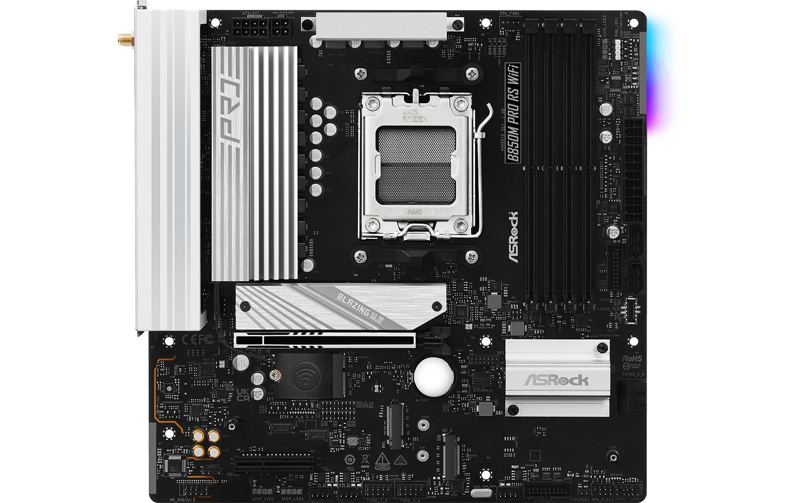 ASRock Mainboard B850M Pro RS WiFi