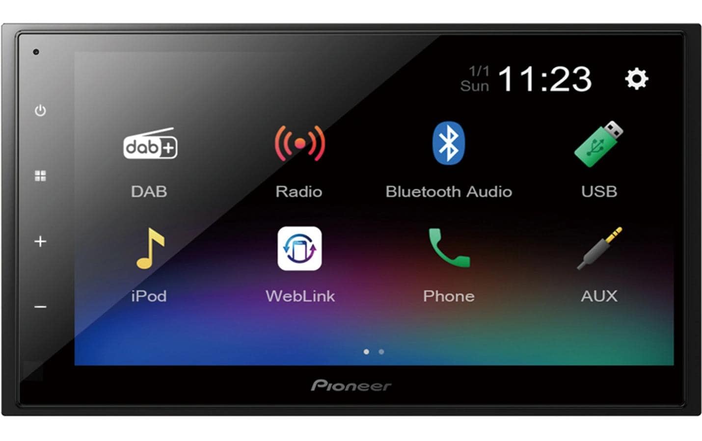 Pioneer Mediareceiver DMH-A340DAB 2 DIN
