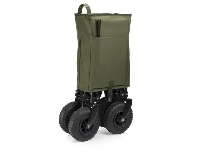 Campart Leiterwagen Faltbarer Trolley mit Luftreifen