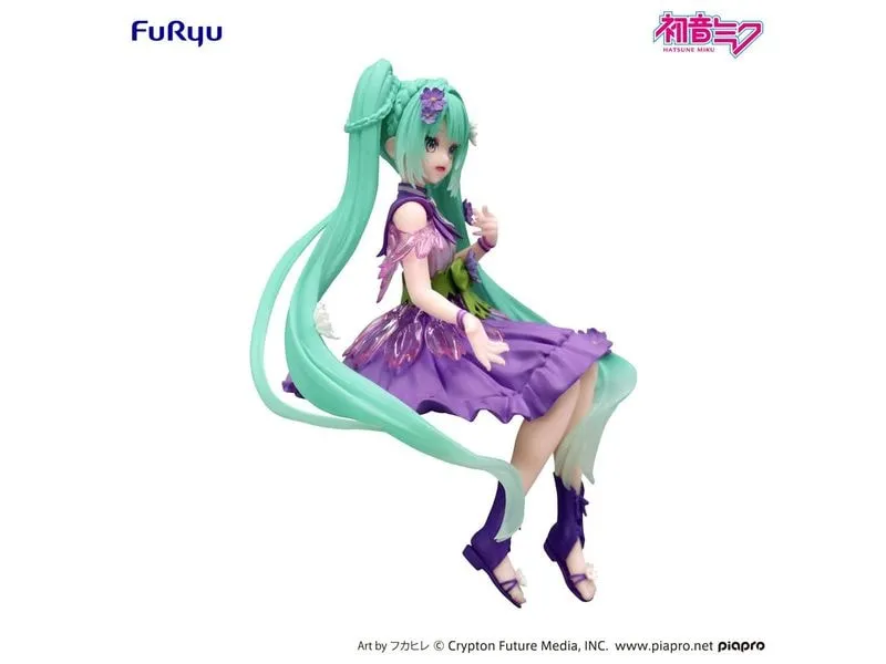 FuRyuu Figur Noodle Stopper Hatsune Miku Flower Fairy Cosmos Purple