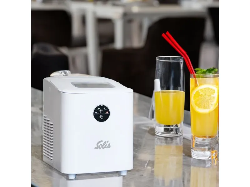 Solis Eiswürfelmaschine Ice Cube Express 12 kg/24h, Weiss Solis Eiswürfelmaschine Ice Cube Express 12 kg/24h, Weiss