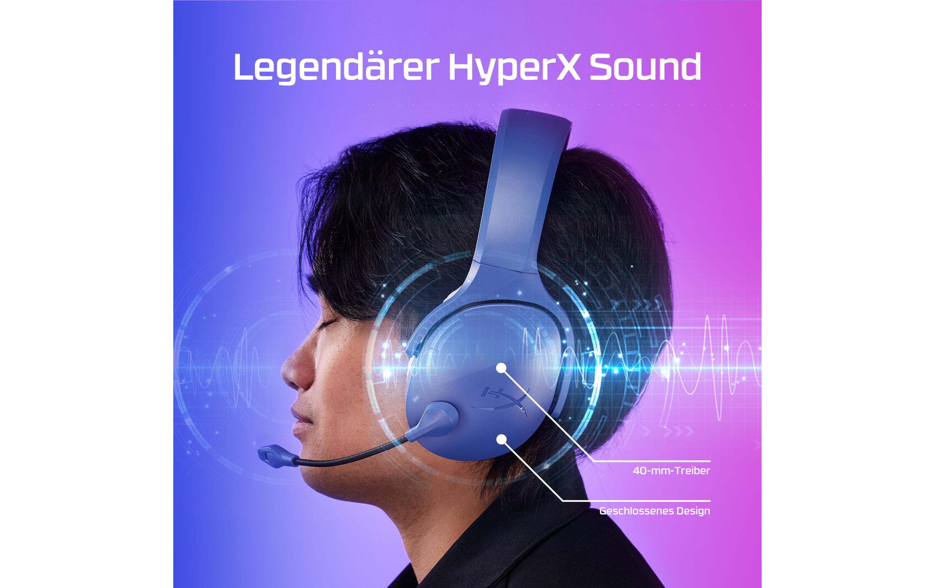 HyperX Gaming-Headset Cloud Jet kabellos Bluetooth Schwarz