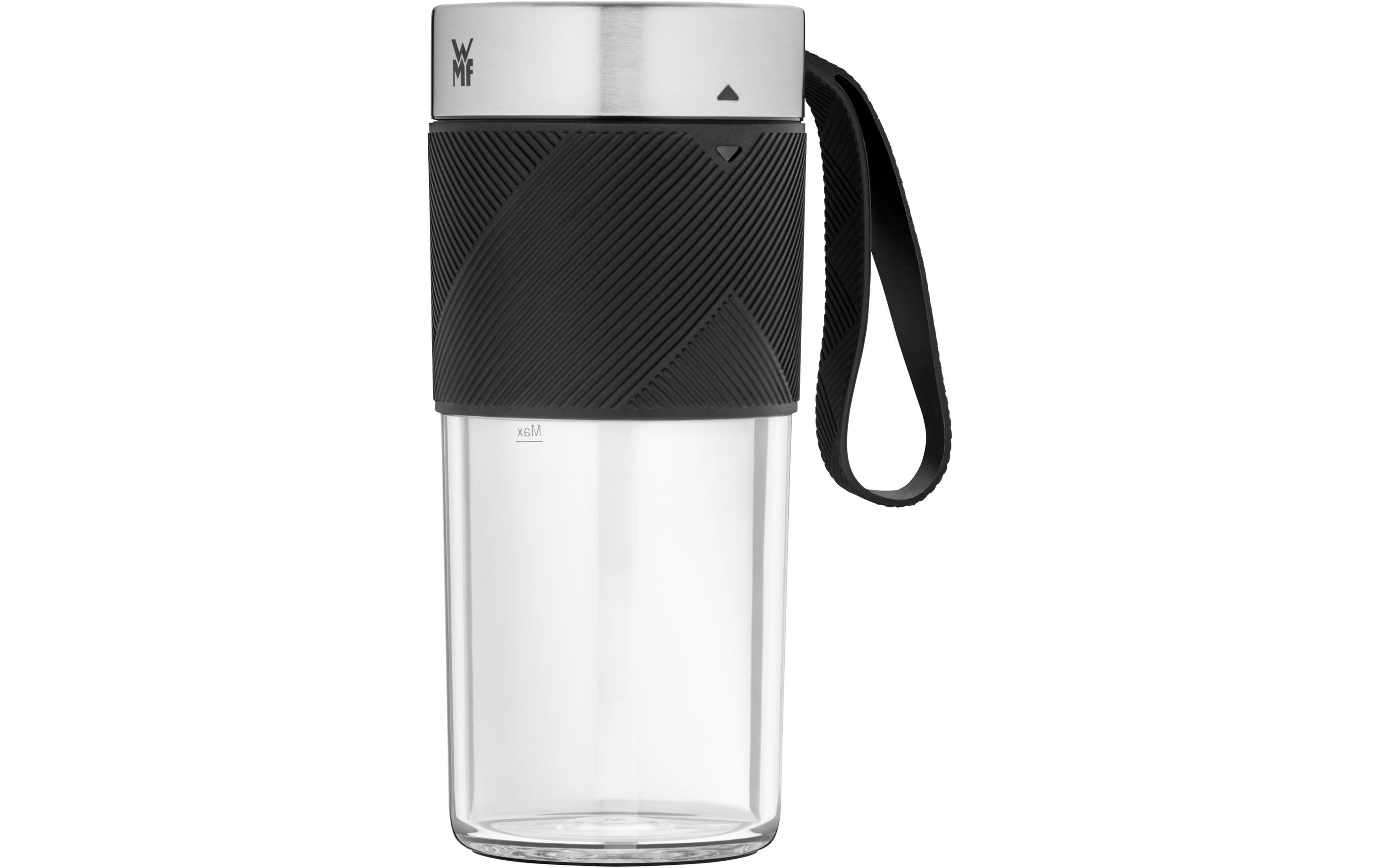 WMF Smoothie Maker Küchenminis Mix on the go Schwarz/Silber matt