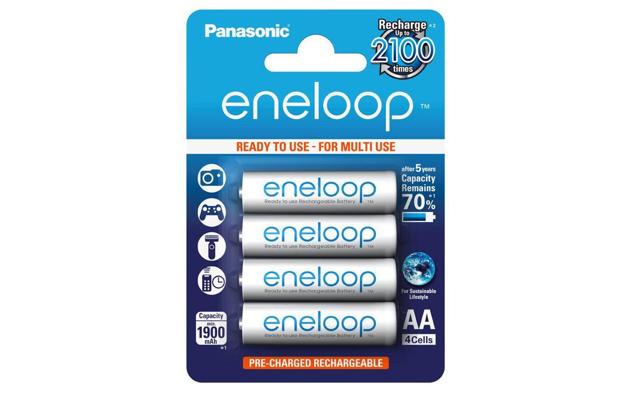 Panasonic Akku Eneloop BK-3MCDE/4BE 2000 mAh Panasonic Akku Eneloop BK-3MCDE/4BE 2000 mAh