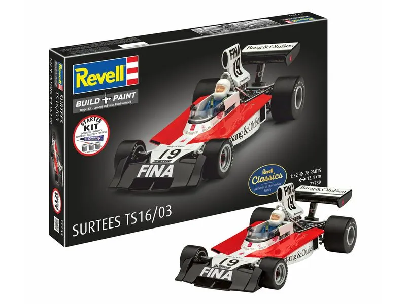 Revell Starter Kit Surtees TS16/03 1:32 Revell Starter Kit Surtees TS16/03 1:32