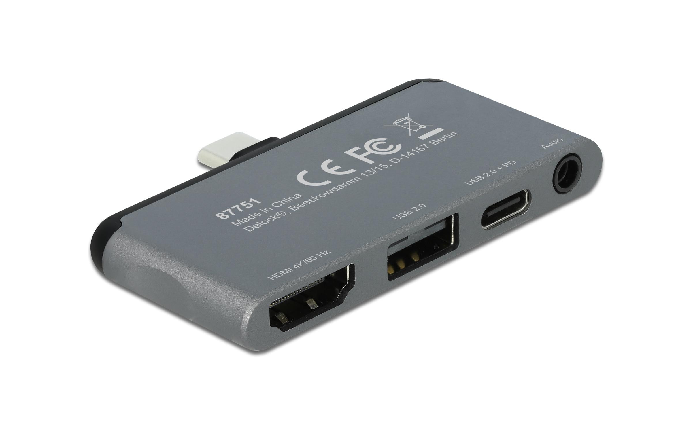Delock Dockingstation USB-C Mini für iPad Pro (USB-C/-A, HDMI)