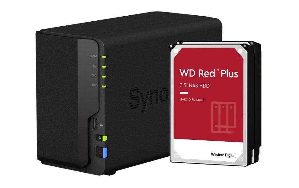Synology NAS DiskStation DS220+ 2-bay 16 TB