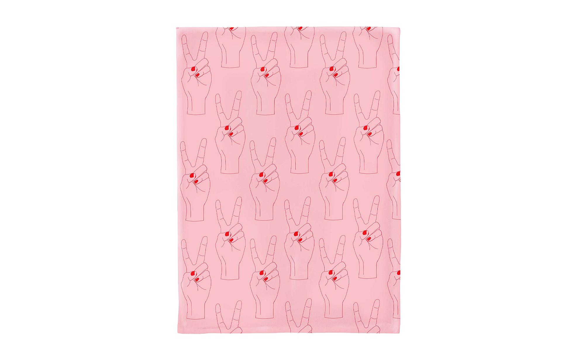 Chic Mic Geschirrtuch Peace 50 x 70 cm