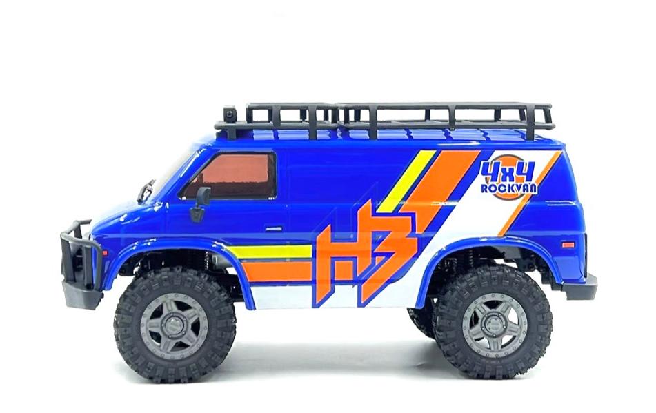 Absima Crawler CR18P EVO-V2 Rock Van blue, 4WD, RTR, 1:18