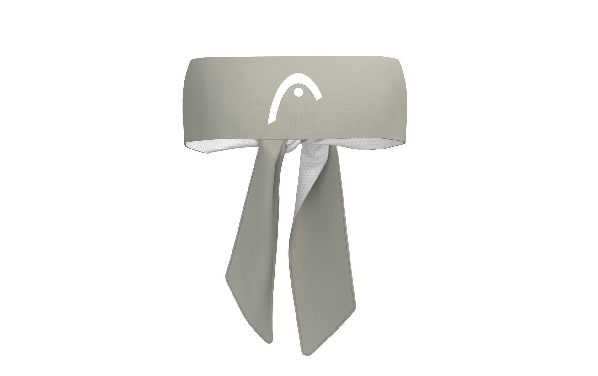 HEAD Kopfband Bandana Grau/Weiss HEAD Kopfband Bandana Grau/Weiss