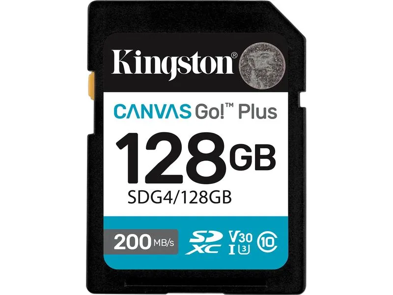 Kingston SDXC-Karte Canvas Go! Plus 128 GB