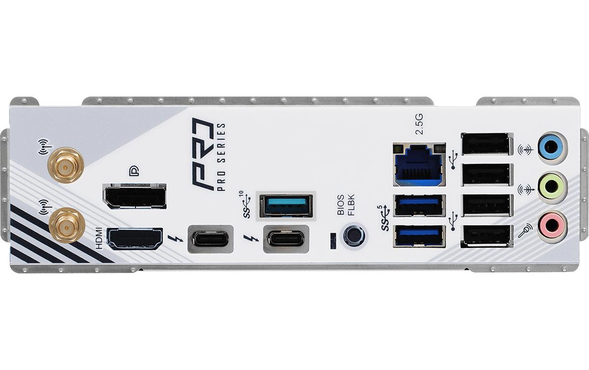 ASRock Mainboard Z890 Pro RS WiFi White