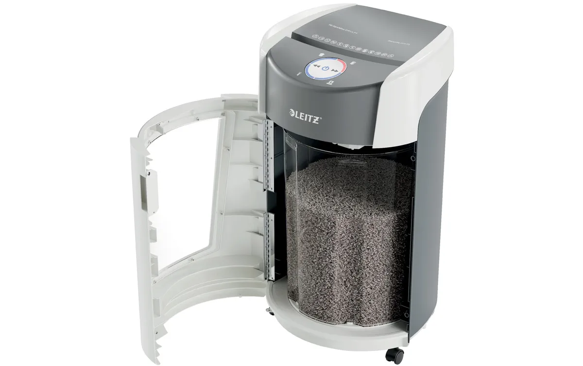 Leitz Bürogeräte Aktenvernichter IQ OptiMax Office P-5, 10 Blatt Leitz Bürogeräte Aktenvernichter IQ OptiMax Office P-5, 10 Blatt