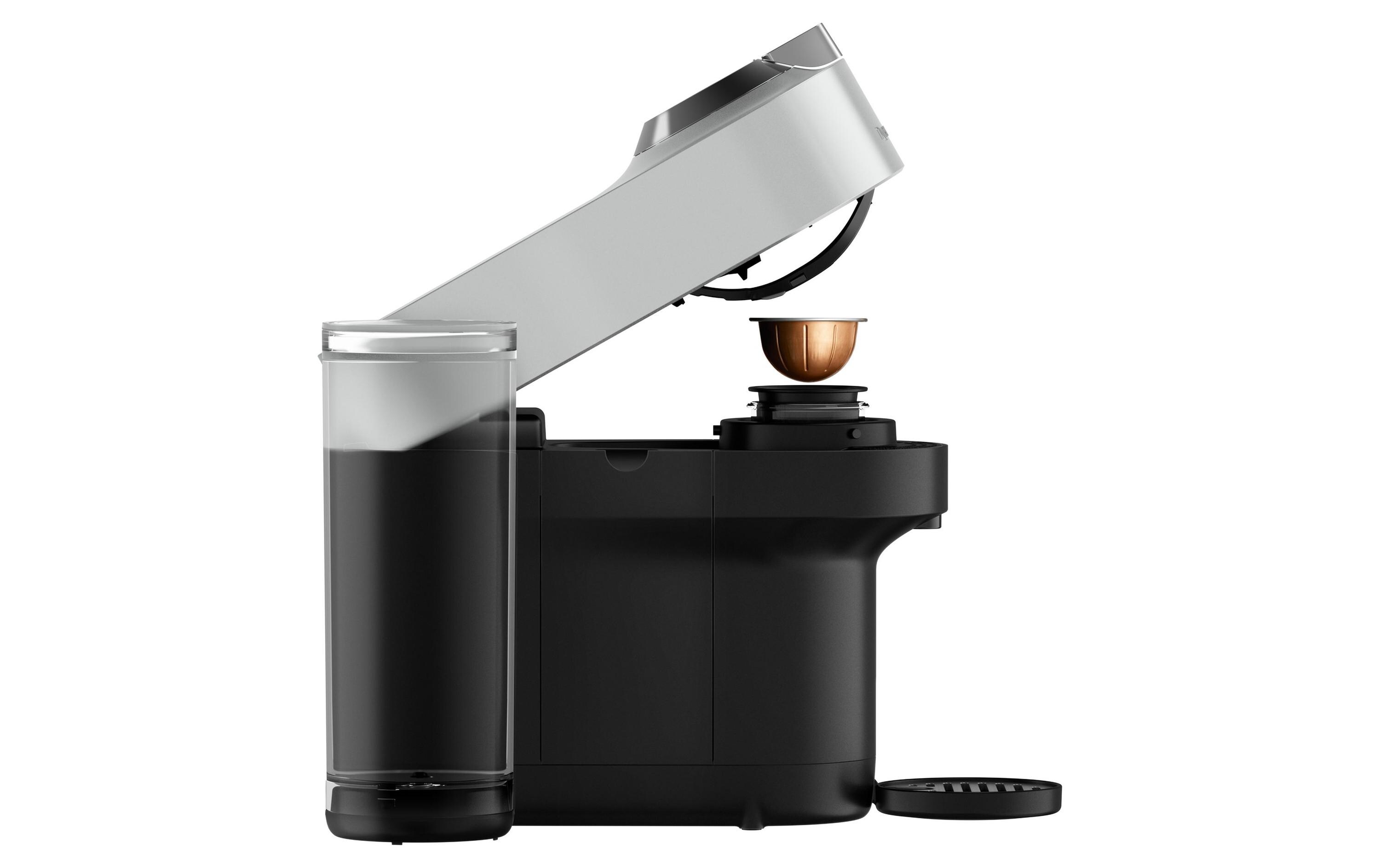 De'Longhi Kaffeemaschine Nespresso Vertuo Pop+ Silber