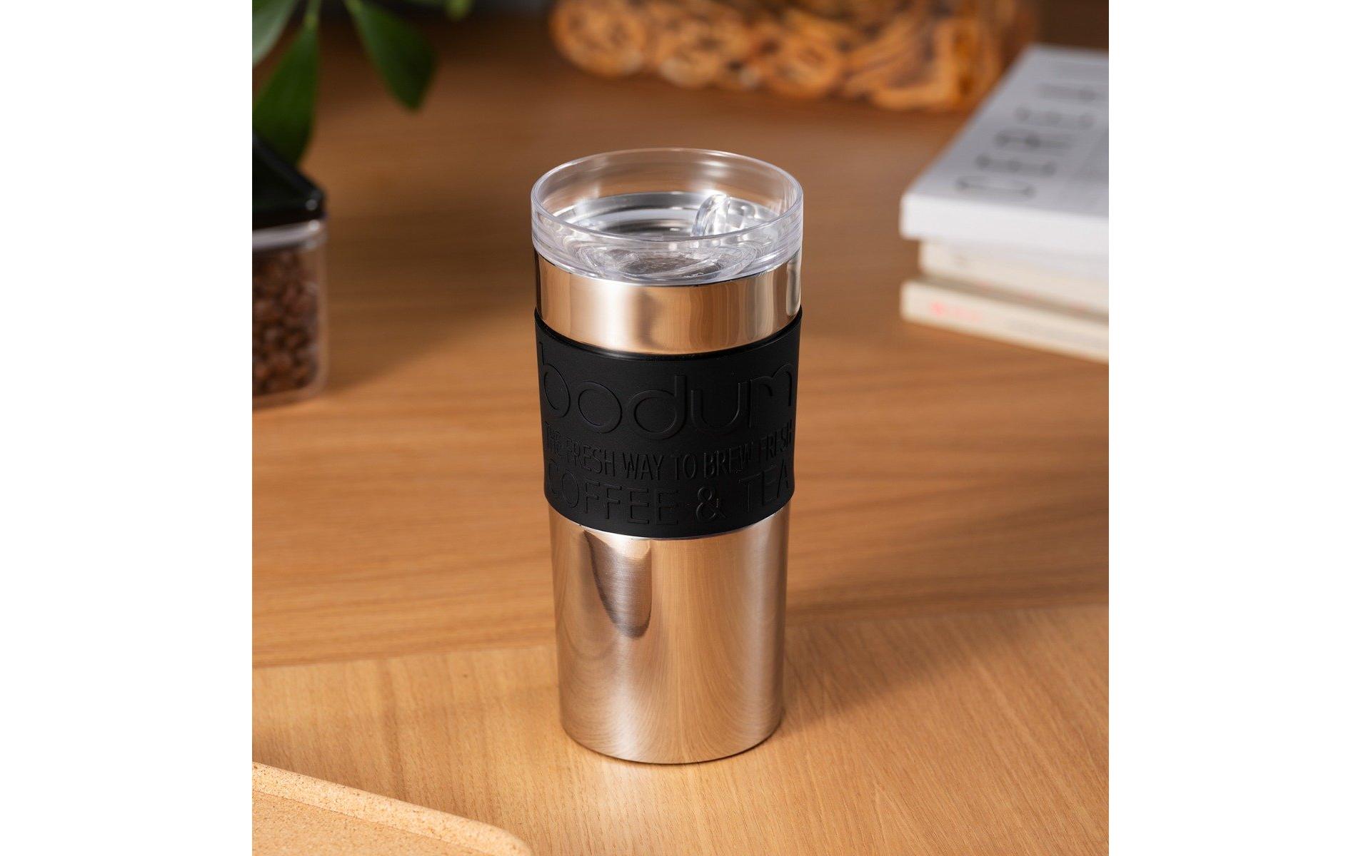 Bodum Travel Mug Iced Vanilla Latte, Silber, 0.35 l