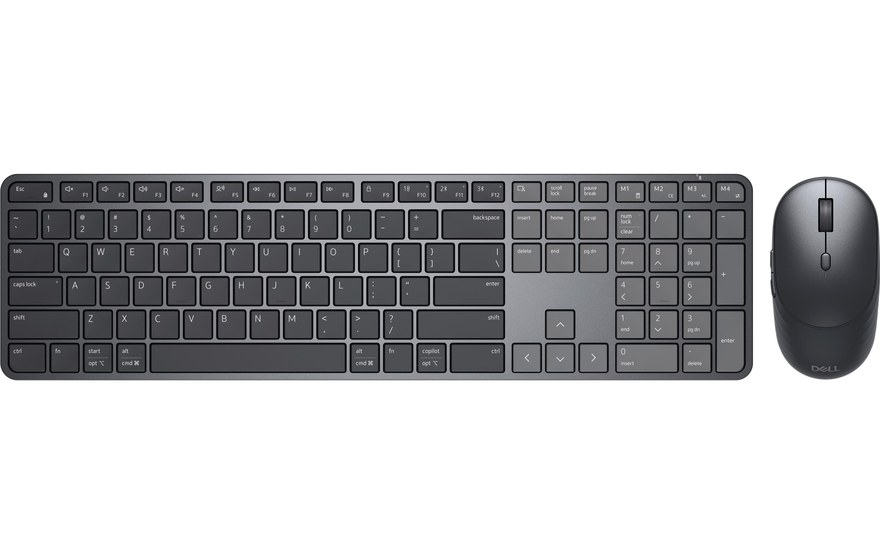 Dell Tastatur-Maus-Set Pro 7 Slim KM726 RF Bluetooth QWERTZ CH