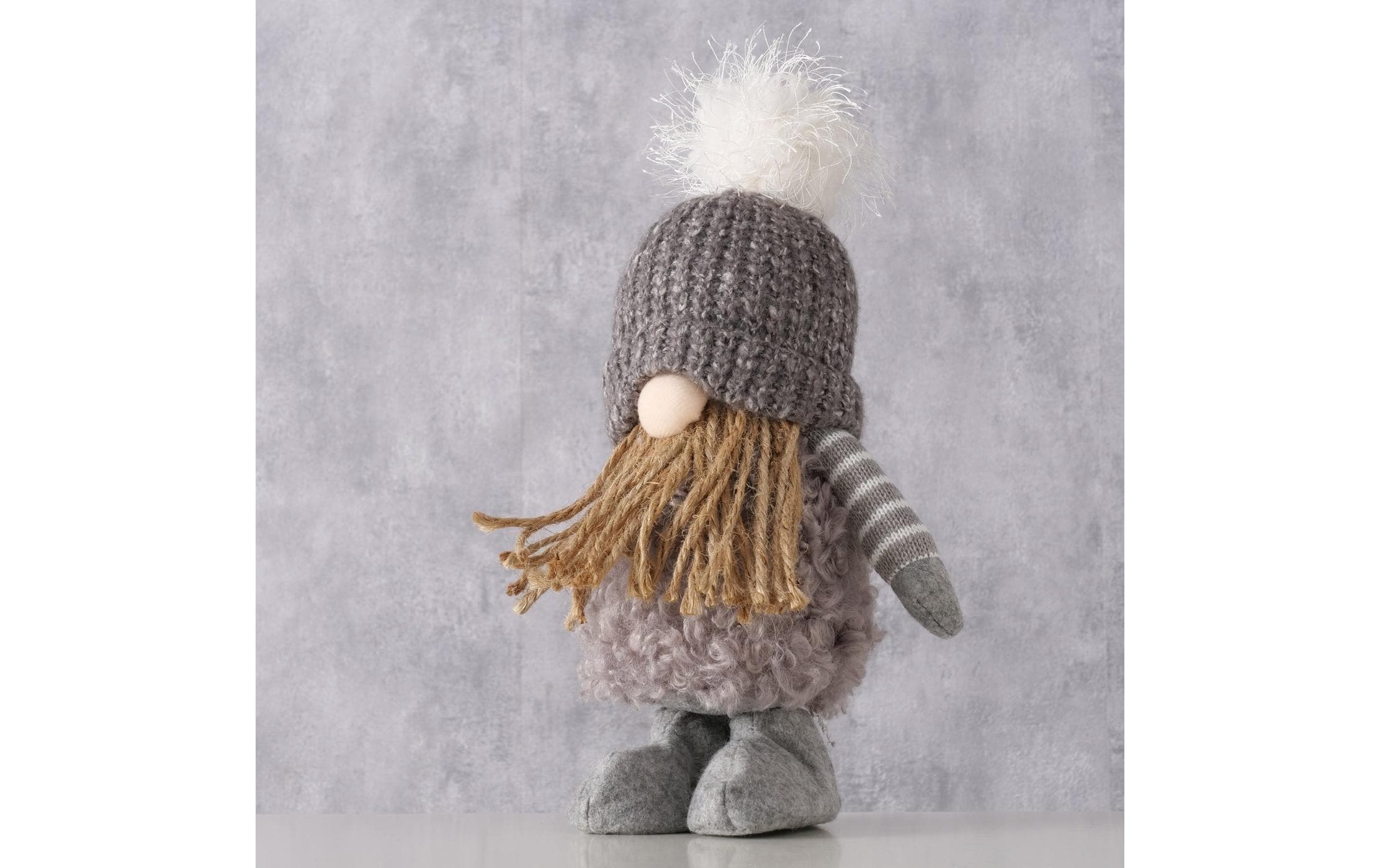 Boltze Weihnachtsfigur Claudie Textil, 16 x 29 cm