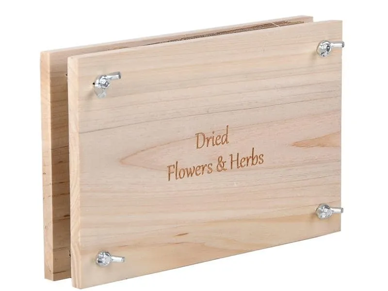 Esschert Design Blumen-und Kräuterpresse mit Schrauben Esschert Design Blumen-und Kräuterpresse mit Schrauben