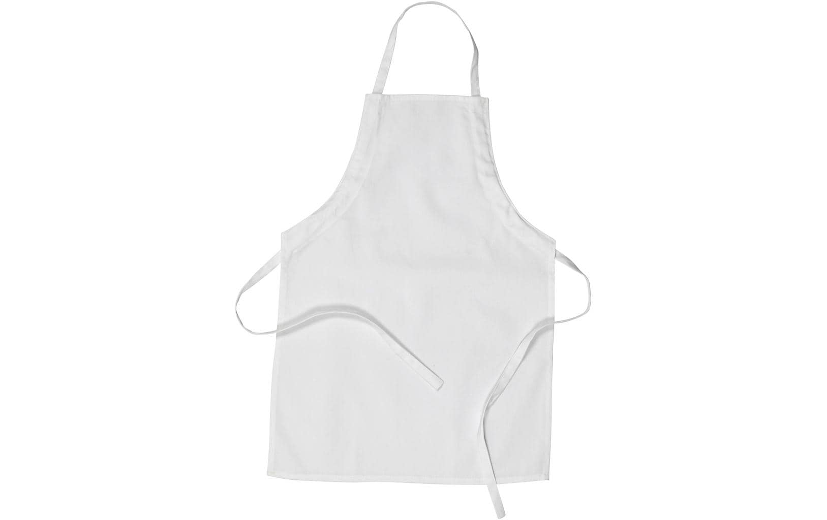 Creativ Company Schürze 61 x 43 cm Kinder Baumwolle, Weiss Creativ Company Schürze 61 x 43 cm Kinder Baumwolle, Weiss