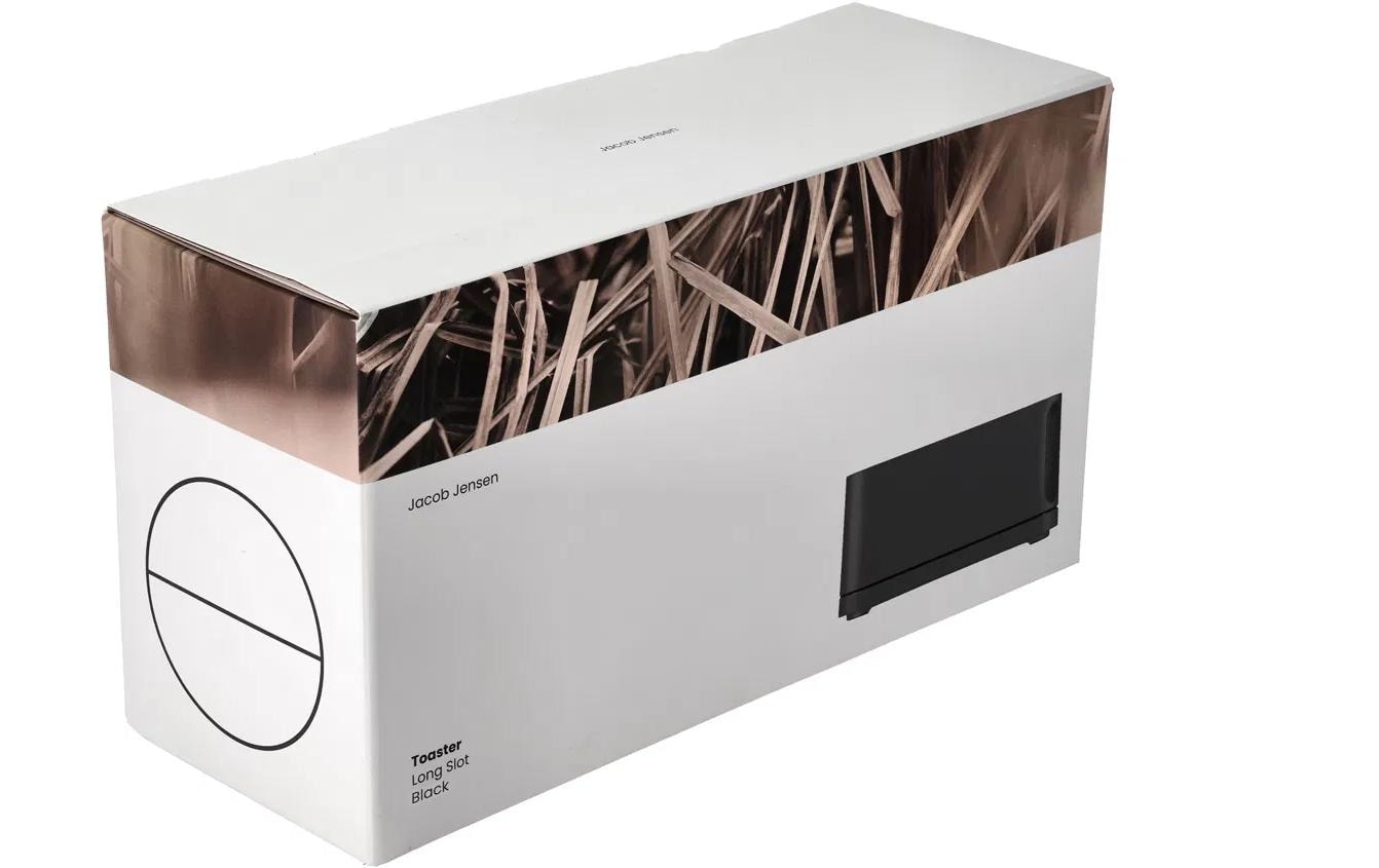 Jacob Jensen Toaster Long Slot Schwarz