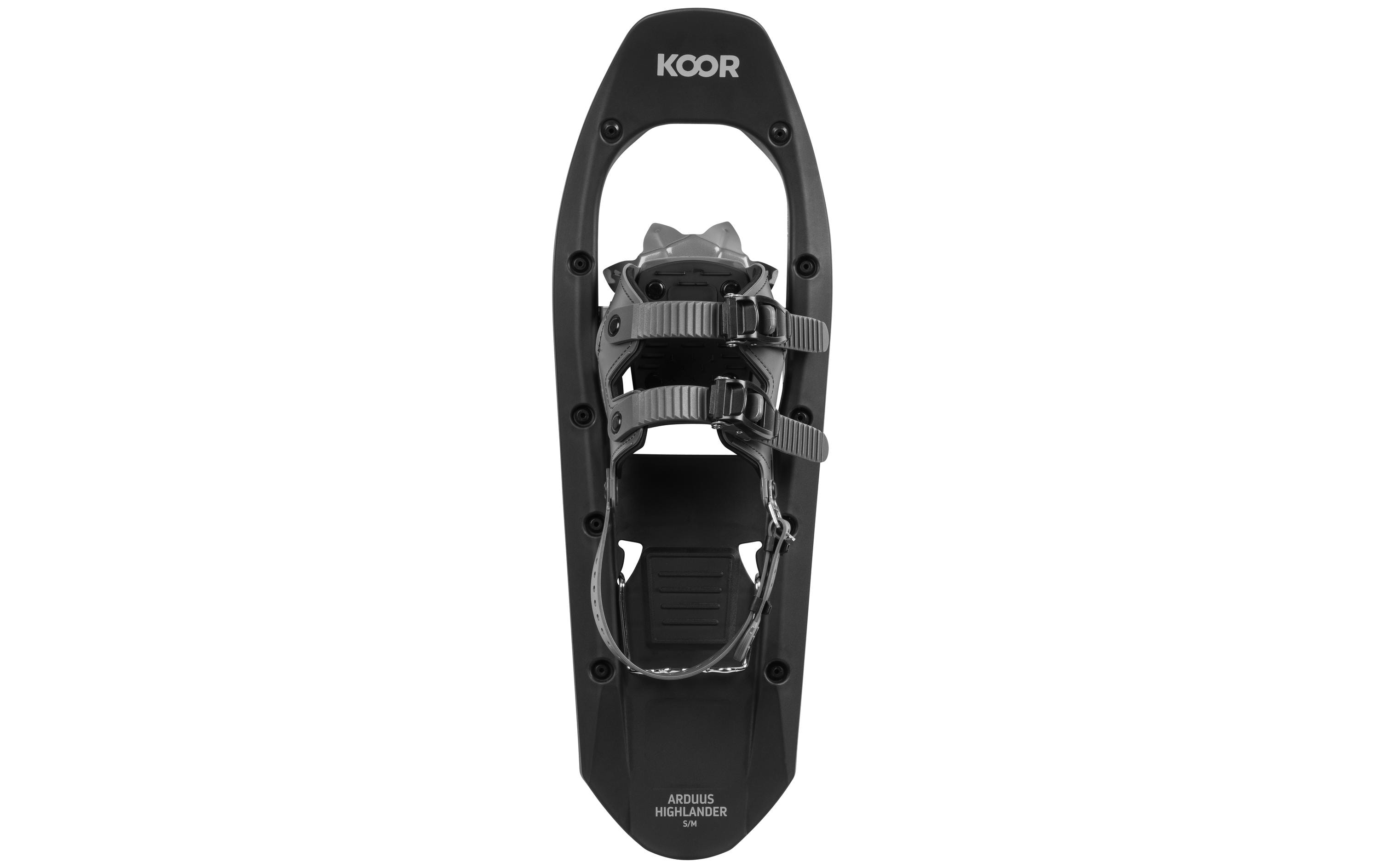 KOOR Schneeschuh Arduus Highlander S/M Schwarz