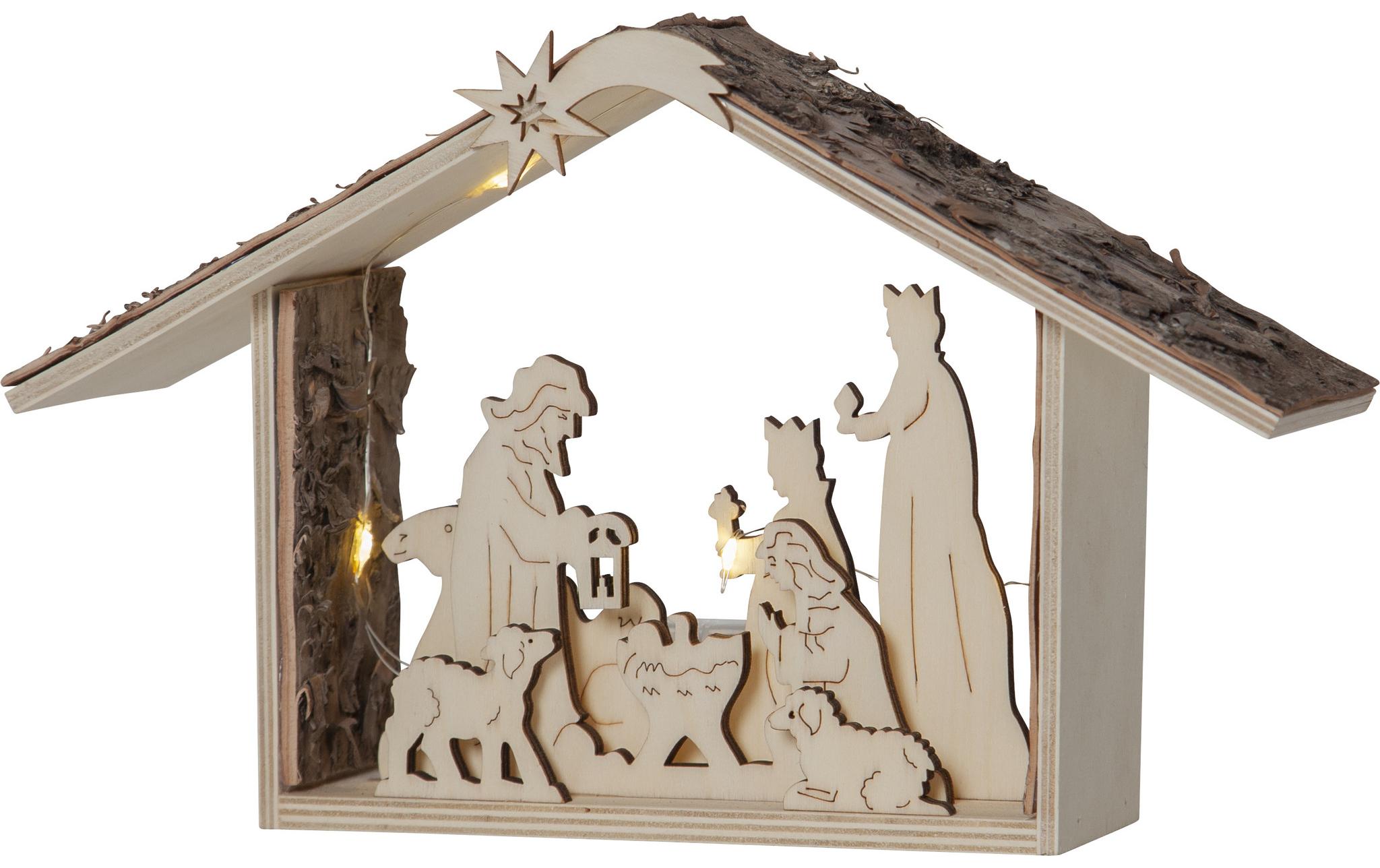 Star Trading Kerzenleuchter Yuletide, 26.5 cm, Natur Star Trading Kerzenleuchter Yuletide, 26.5 cm, Natur