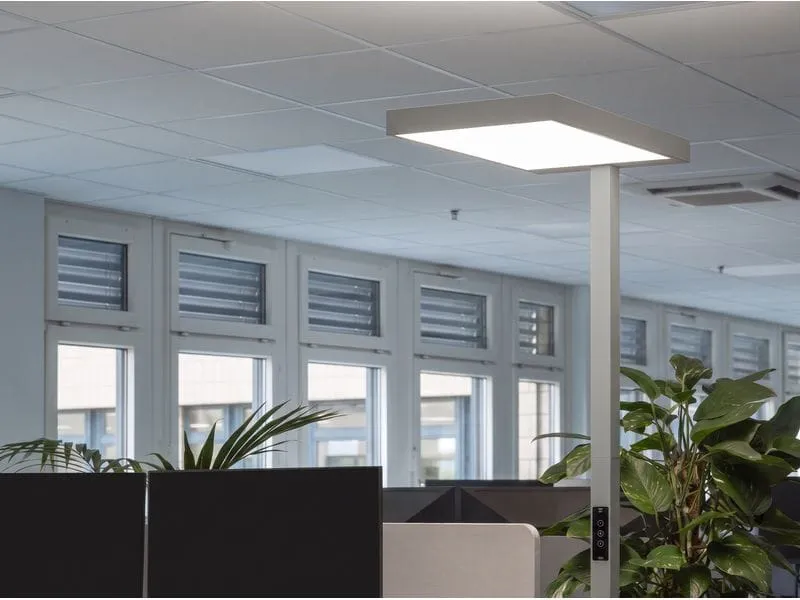 office focus Bürostehleuchte LYS 9000, Grau office focus Bürostehleuchte LYS 9000, Grau