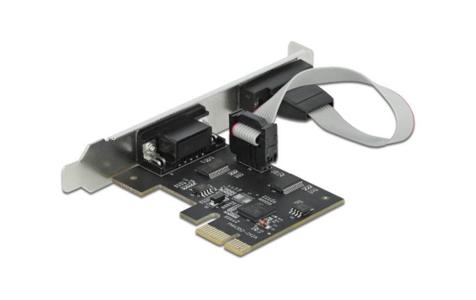 Delock PCI-Express-Karte 90001 2x Seriell / RS-232