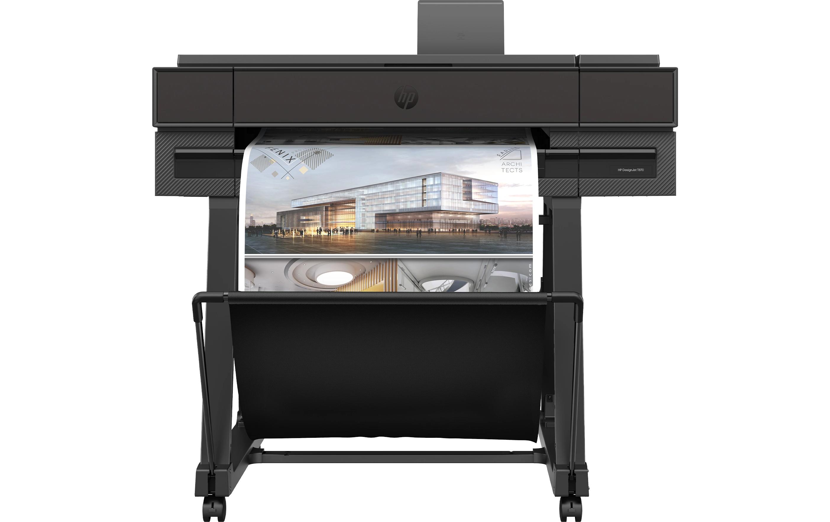HP Grossformatdrucker DesignJet T870 24-Zoll