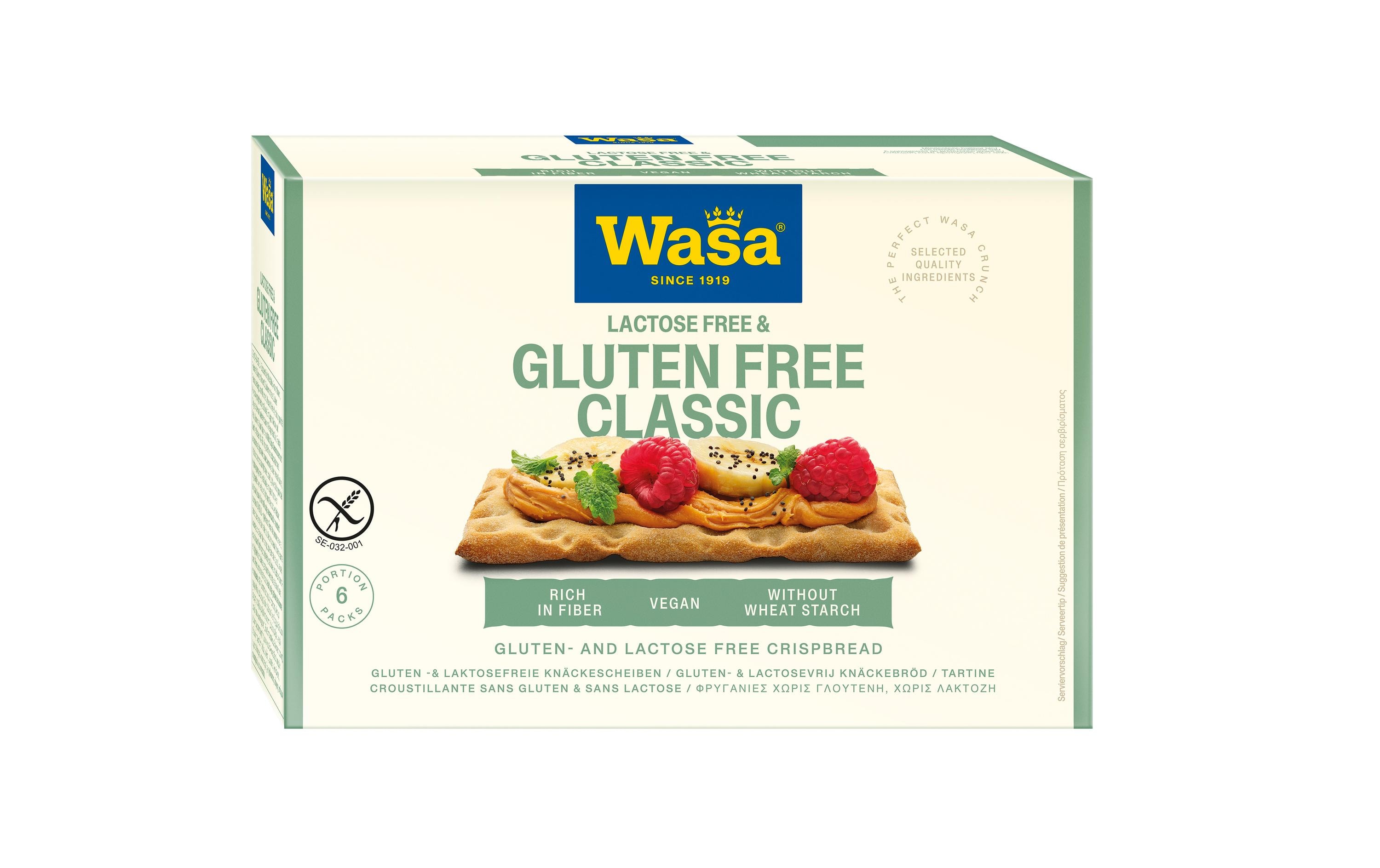 Dr.Schär Knäckebrot Wasa glutenfrei 240 g