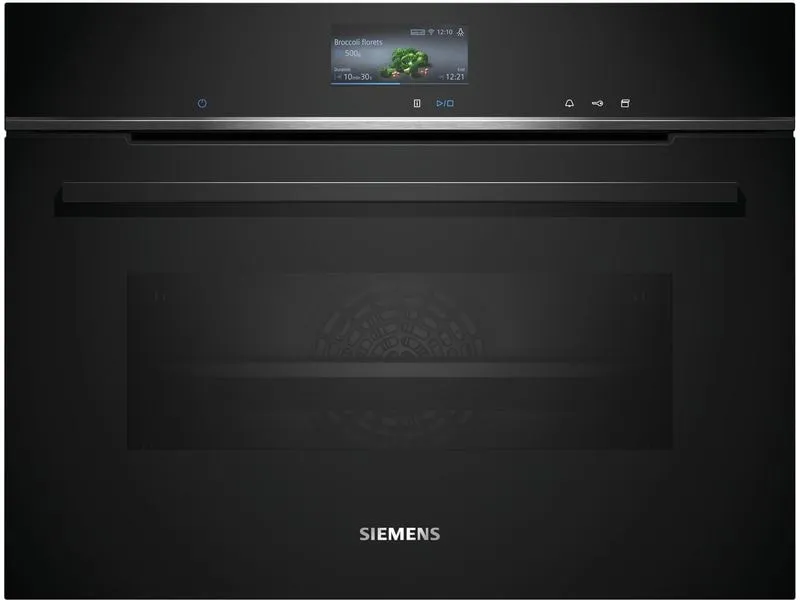 Siemens Einbaudampfbackofen CS756G1B1 Schwarz A+ Siemens Einbaudampfbackofen CS756G1B1 Schwarz A+