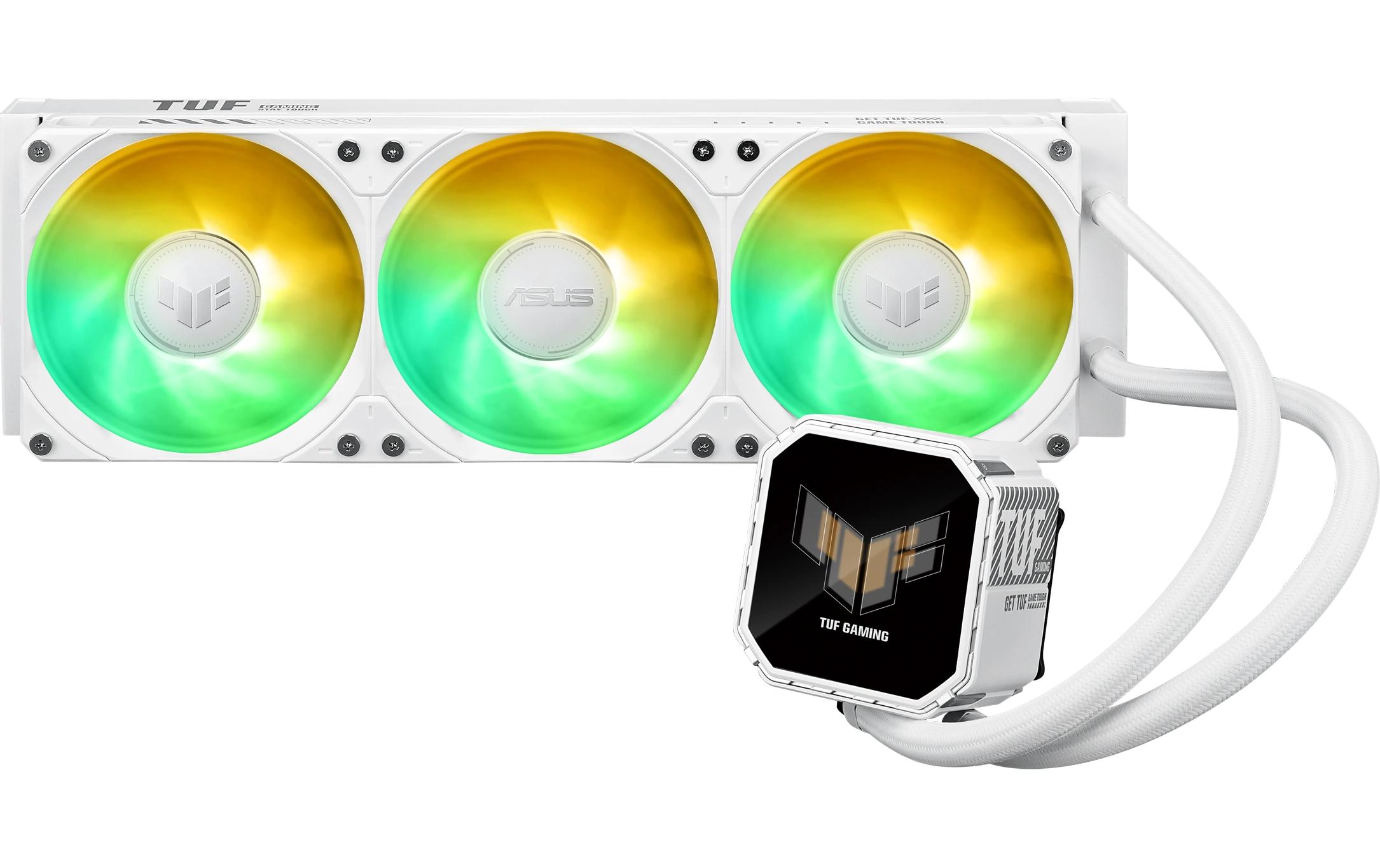 ASUS Wasserkühlung TUF Gaming LC III 360 ARGB LCD Weiss