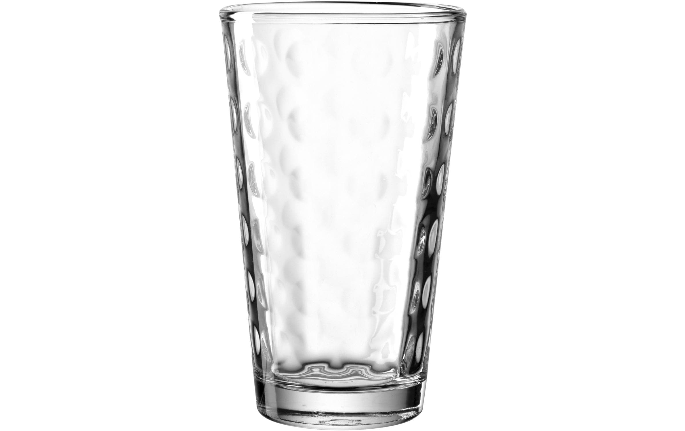 Leonardo Longdrinkglas Optic 540 ml, 4 Stück, Transparent