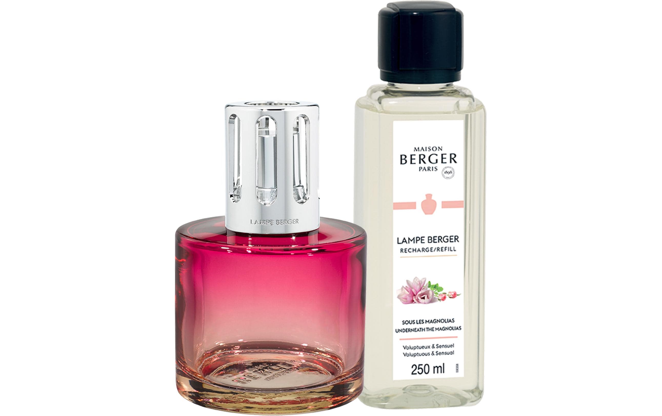 Maison Berger Duftlampe Pure + 250 ml Sous les Magnolias, Rosa