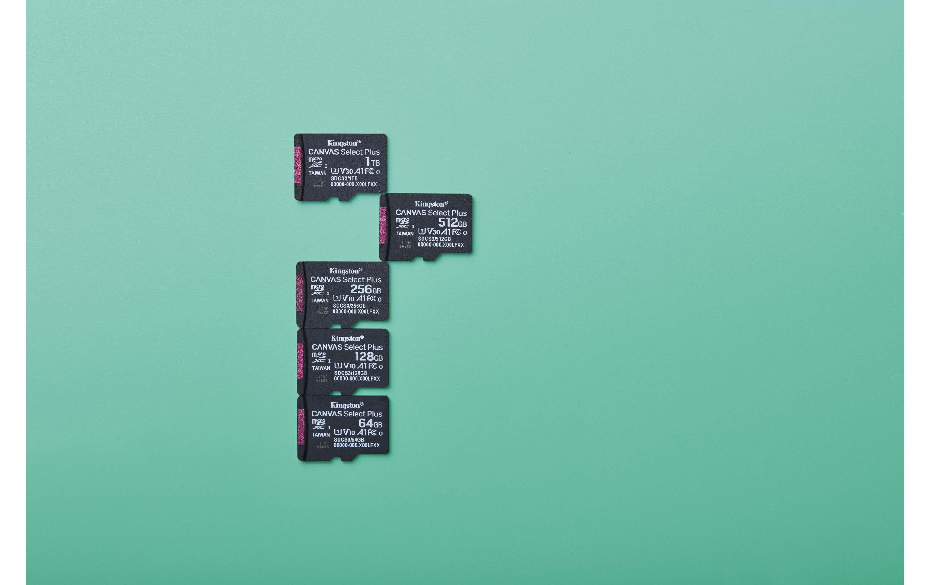 Kingston microSDXC-Karte Canvas Select Plus Gen3 512 GB