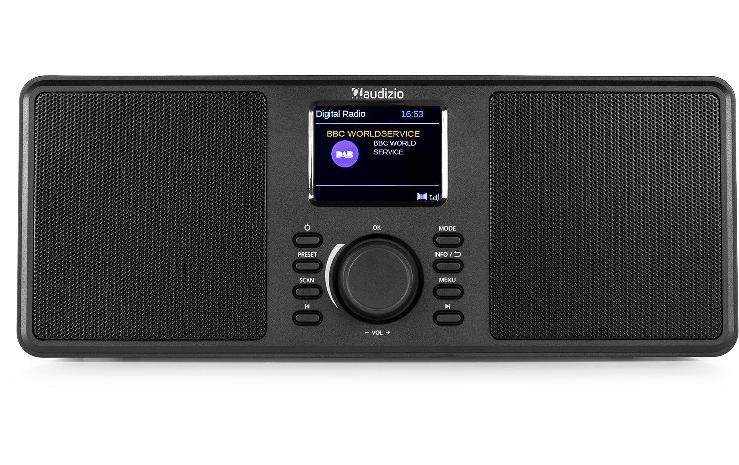 Audizio DAB+ Radio Monza Schwarz
