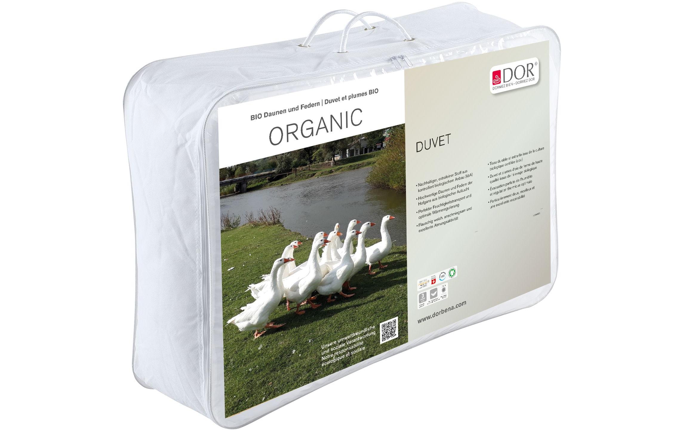 DOR Duvet Organic Ganzjahr Leicht 160 x 210 cm DOR Duvet Organic Ganzjahr Leicht 160 x 210 cm