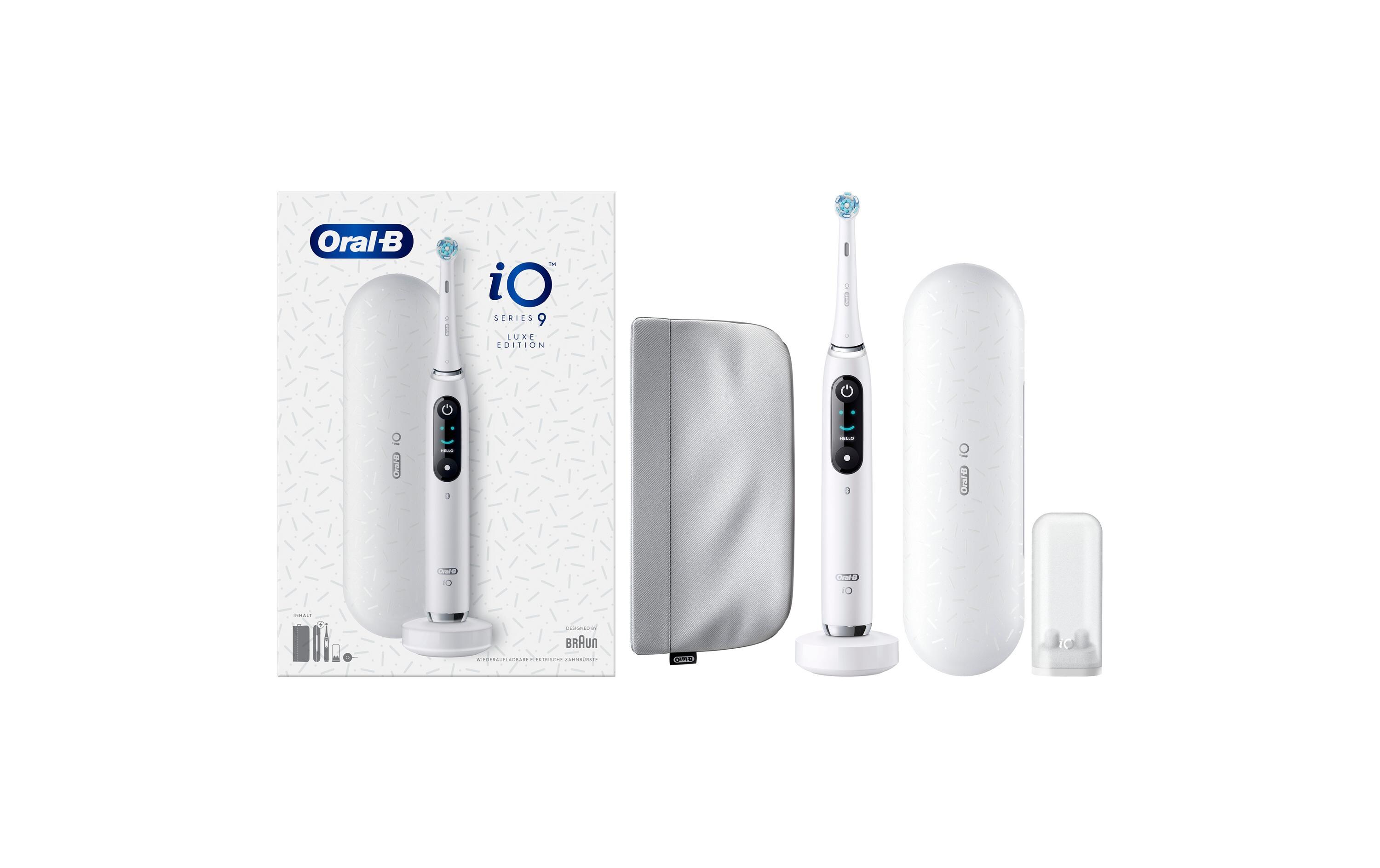Oral-B Elektrische Zahnbürste iO Series9 White Alabaster