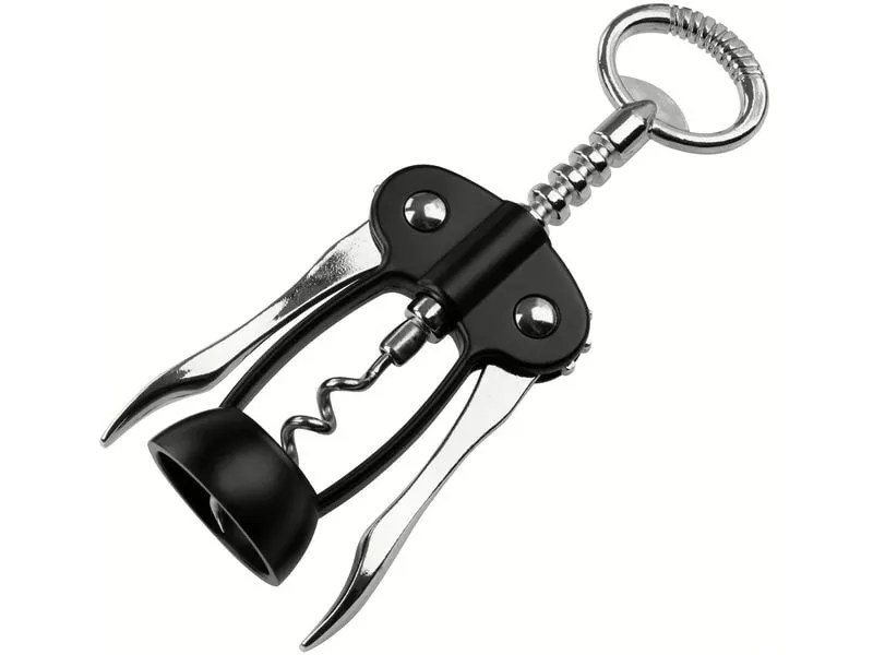 Fackelmann Hebelkorkenzieher Specter Schwarz/Silber