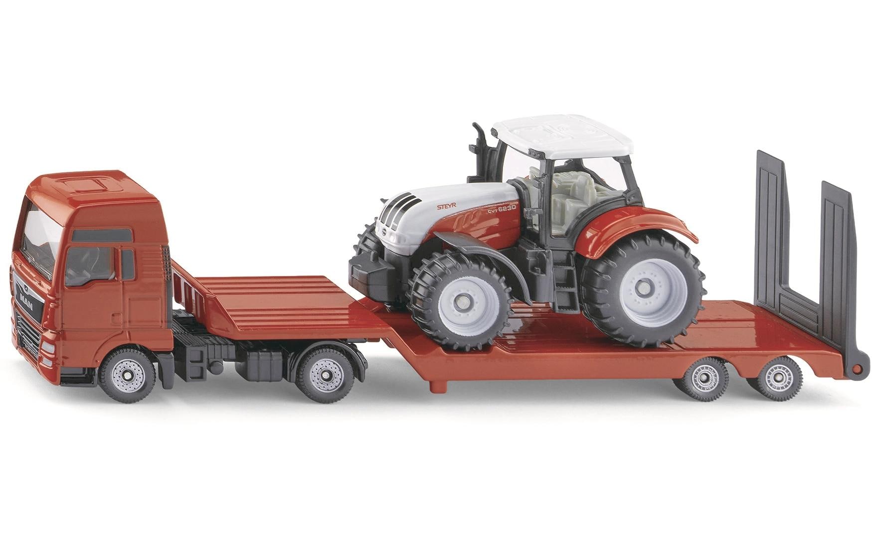 Siku MAN Lkw mit Steyr Traktor