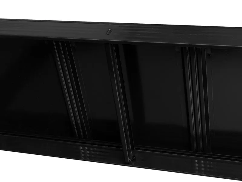 STRUCT Schwerlastregal Schwarz mit 5 Tablaren STRUCT Schwerlastregal Schwarz mit 5 Tablaren