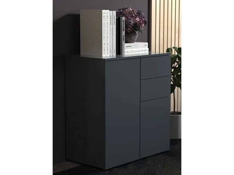 VCM Kommode Dalosa 70 x 77 cm, Grau VCM Kommode Dalosa 70 x 77 cm, Grau