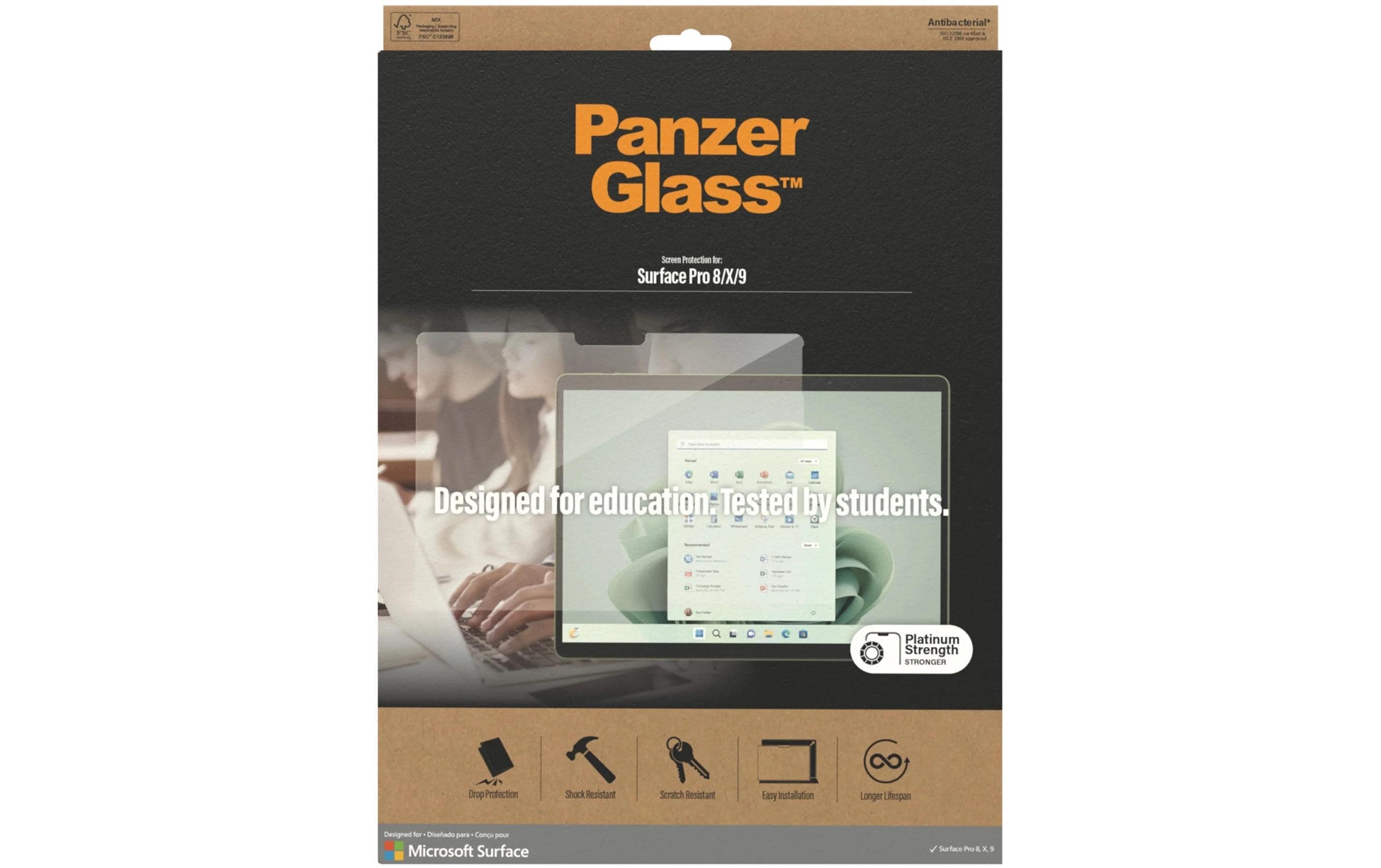 Panzerglass Tablet-Schutzfolie Surface Pro X/ Pro 8 / Pro 9 Panzerglass Tablet-Schutzfolie Surface Pro X/ Pro 8 / Pro 9