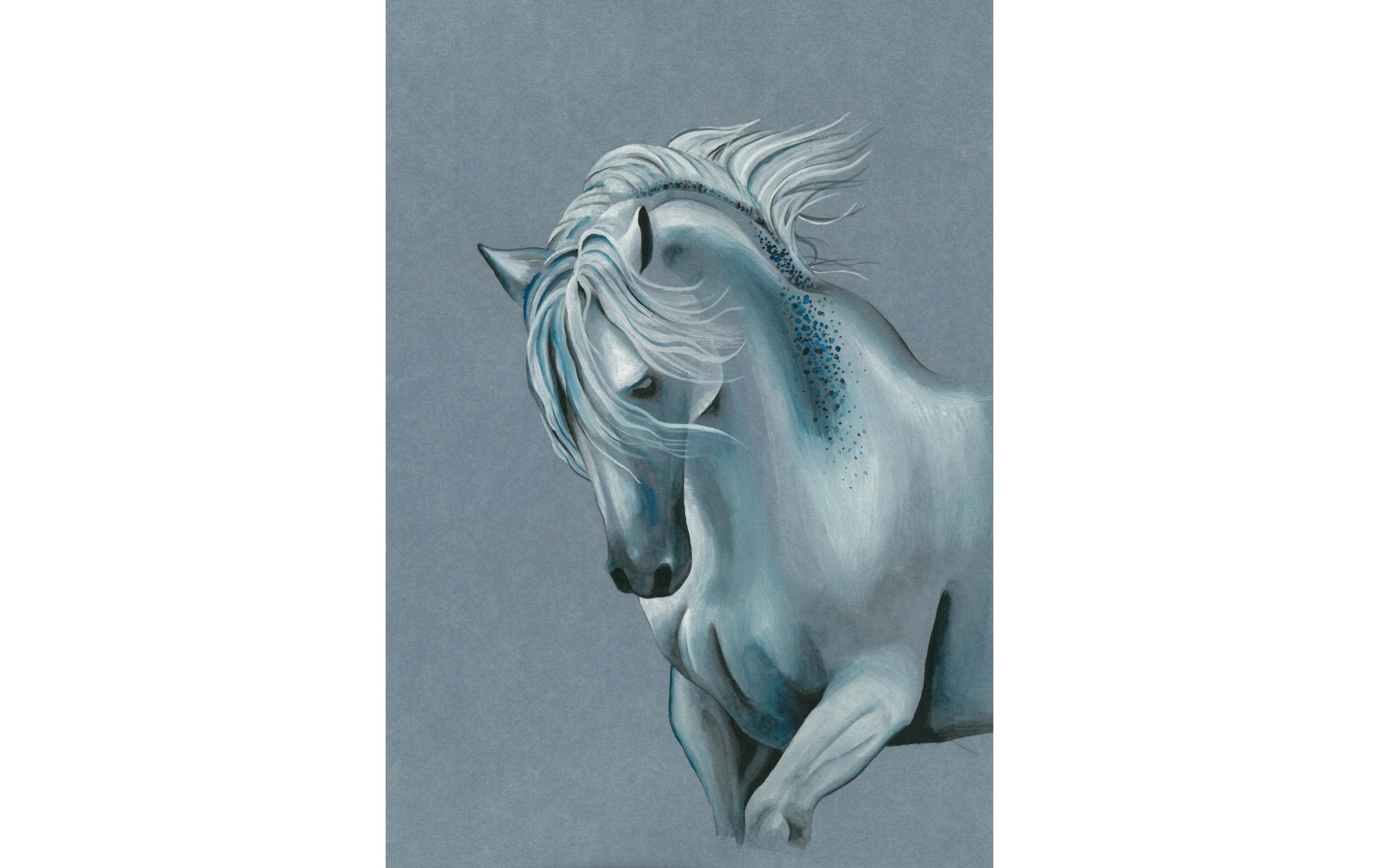 Clairefontaine Malblock PaintON A4, 15 Blatt, Denim